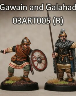 Gawain & Galahad (2) (Footsore miniatures)-0