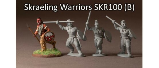 Skraeling Warriors Footsore Miniatures SAGA 03SKR100 