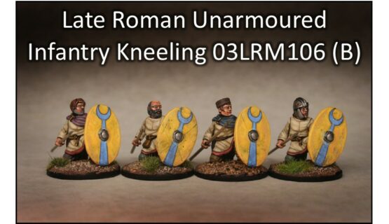 Spätrömer ungerüstete knieende Infanterie (4) (Footsore miniatures)-0