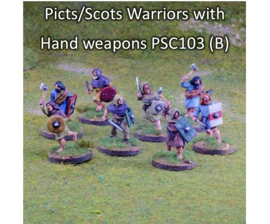 Pikten/Schotten Krieger mit Handwaffen (4) (Footsore miniatures)-0