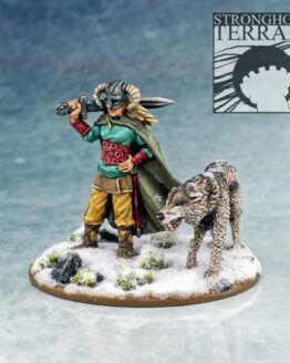 SC201 Female Warlord & Wolf 1