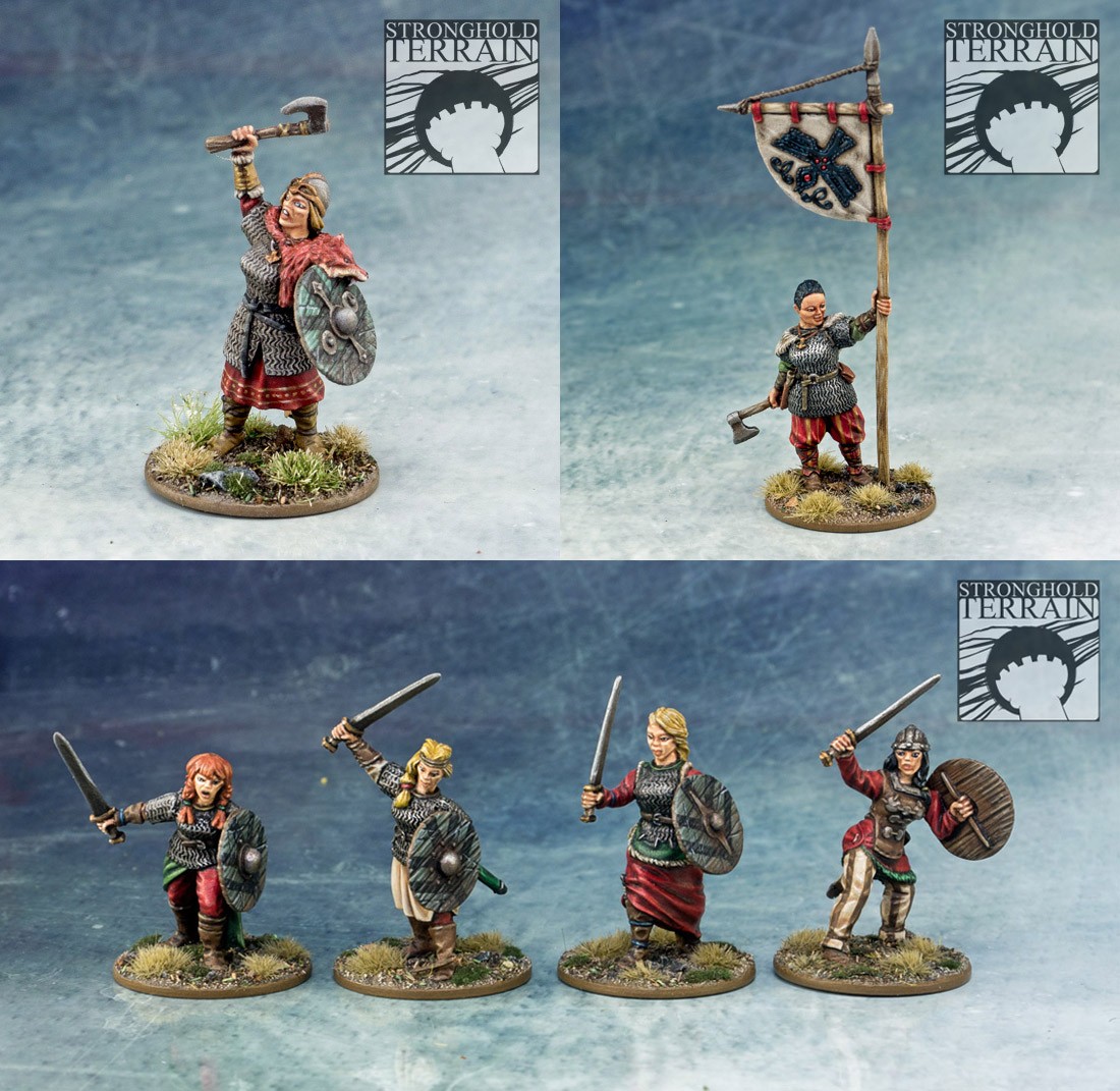 Mercenaries: Shieldmaiden unit (6) –