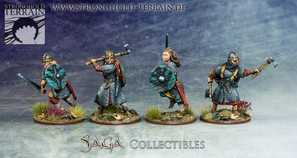Daughters of Odin: Shieldmaiden 4 Point Starter Warband – Stronghold ...
