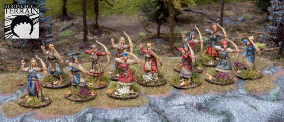 Shieldmaiden Archers (12) (bundle)