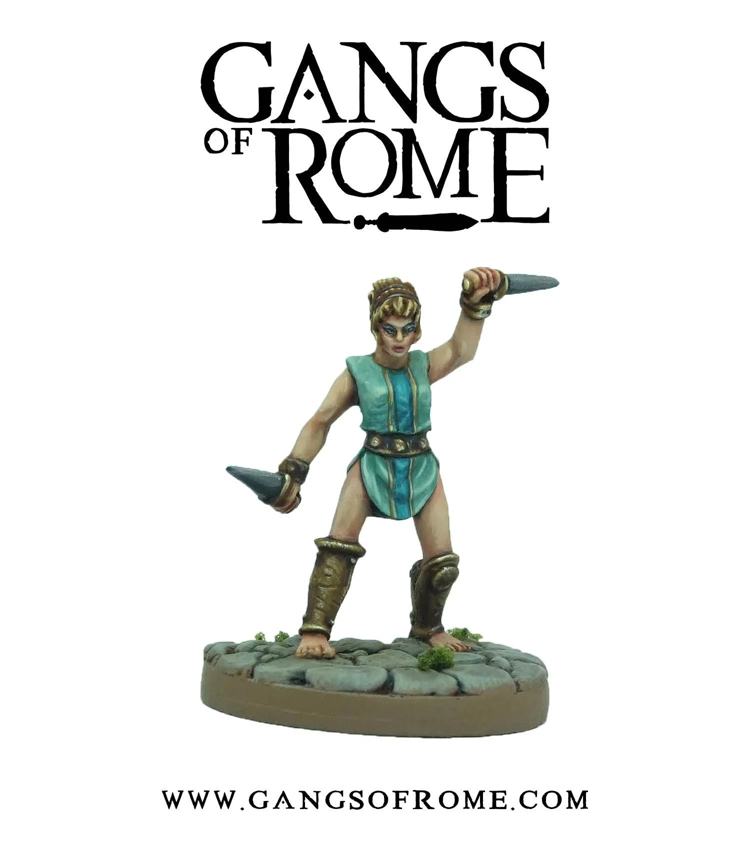 Footsore Miniatures Gangs of Rome GOR009 Fighter Nonus