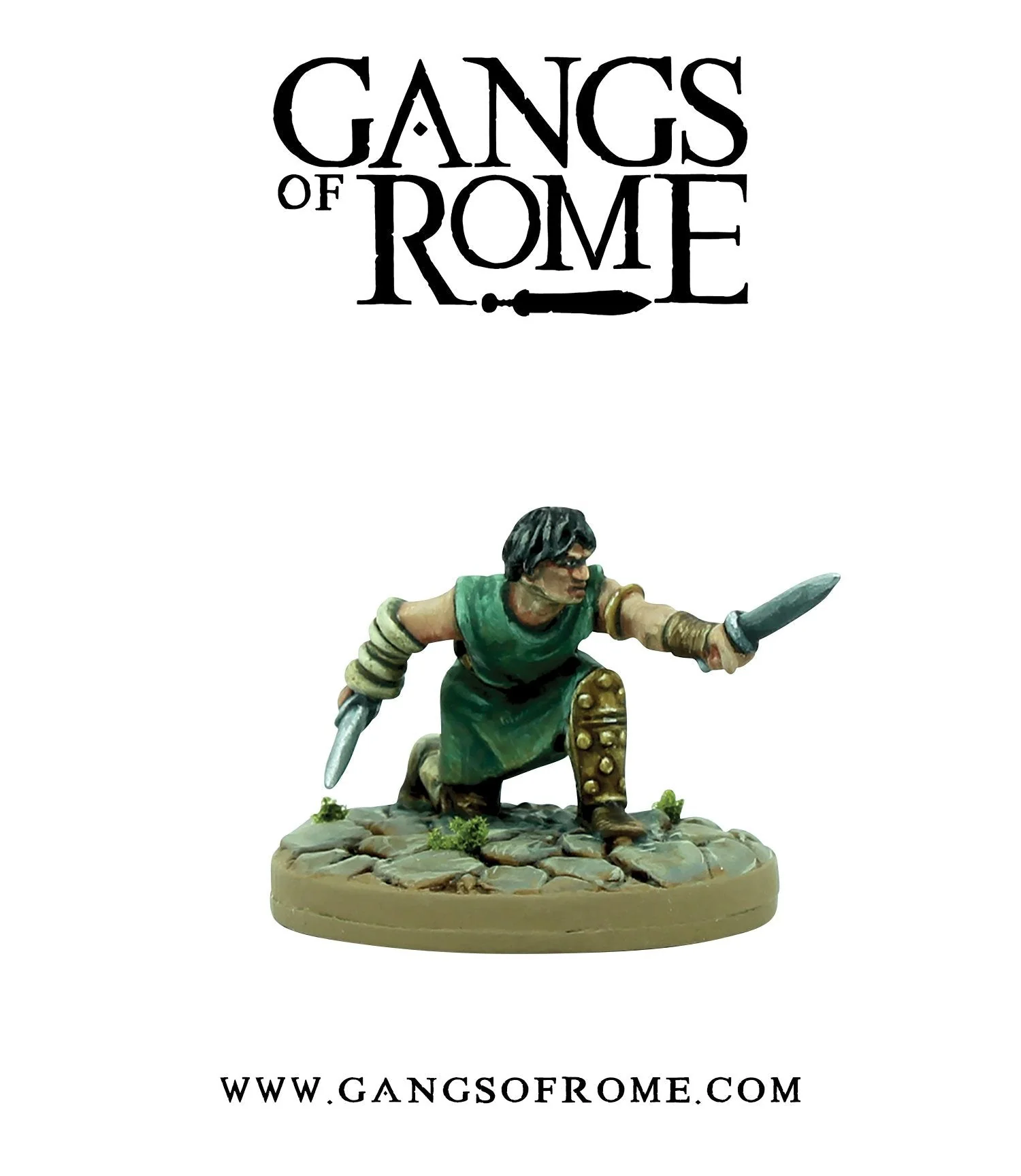 Footsore Miniatures Gangs of Rome GOR012 Fighter Duodecimus