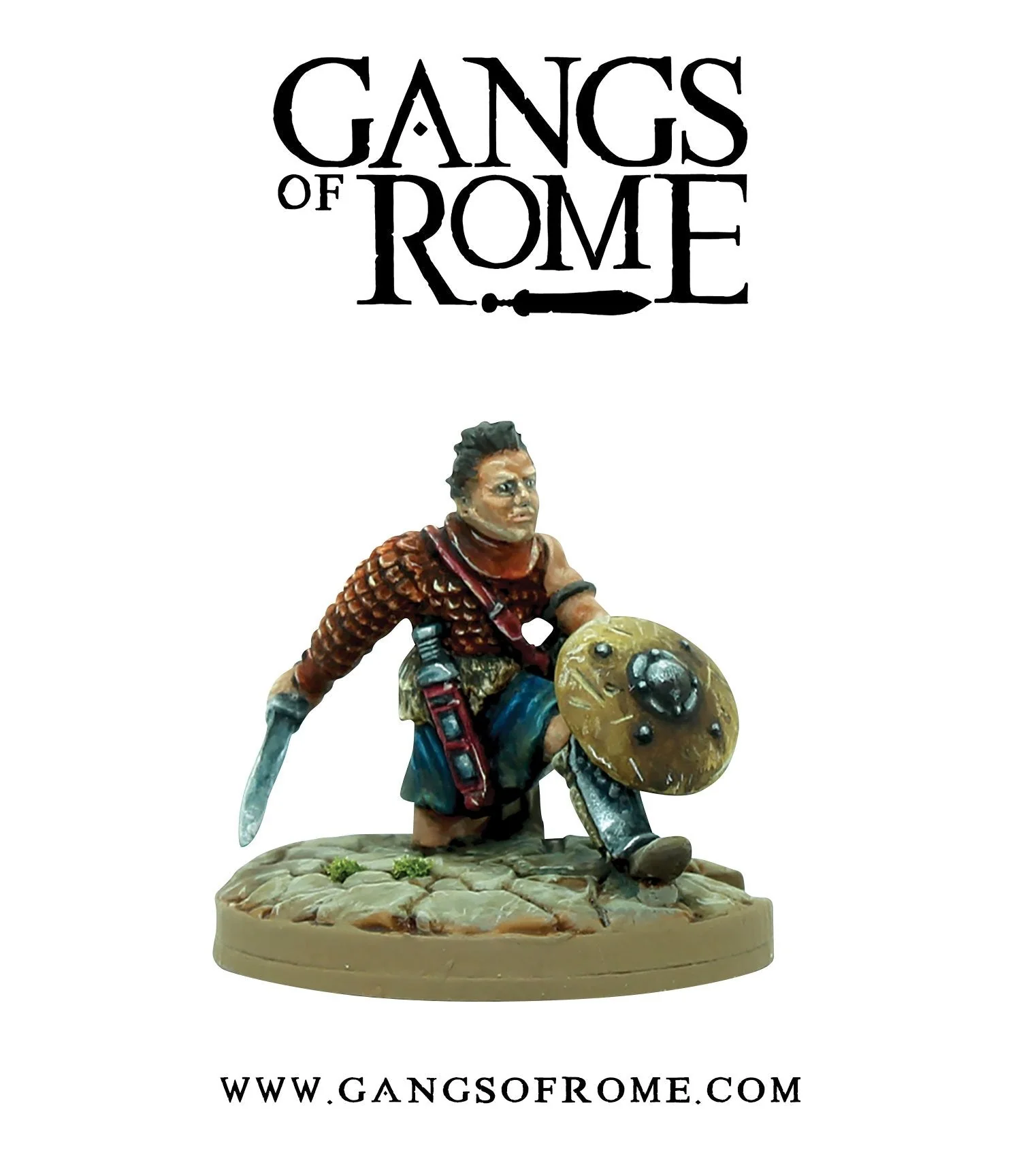 Footsore Miniatures Gangs of Rome GOR017 Fighter Septimusdecimus