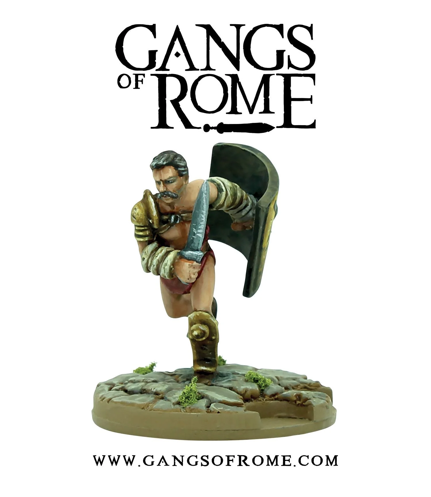 Footsore Miniatures Gangs of Rome GOR018 Fighter Duodviceimus