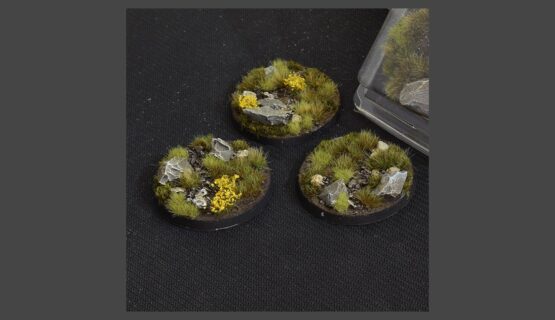 Highland Bases, Round 50mm (x3)