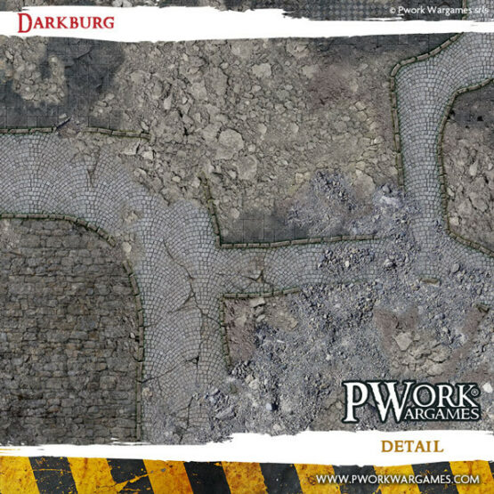 Darkburg 3x3' - Wargames Terrain Mat - Image 4