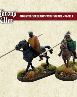 BW46 Mounted Sergeants with Spears 1