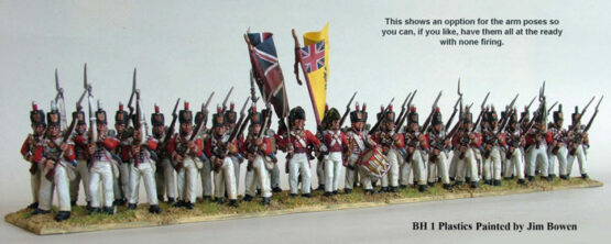 Napoleonic British  Line Infantry box set ( 36 Line Infantry, 4 Riflemen) - Image 3