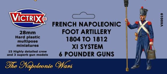 French Napoleonic Artillery 1804 to 1812 (3+15)