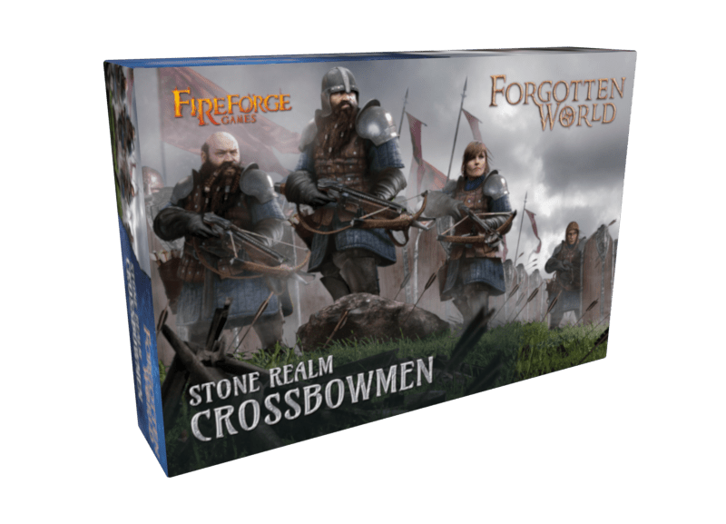 FireForge Games FWSR03-BS Stone Realm Dwarf Crossbowmen 1