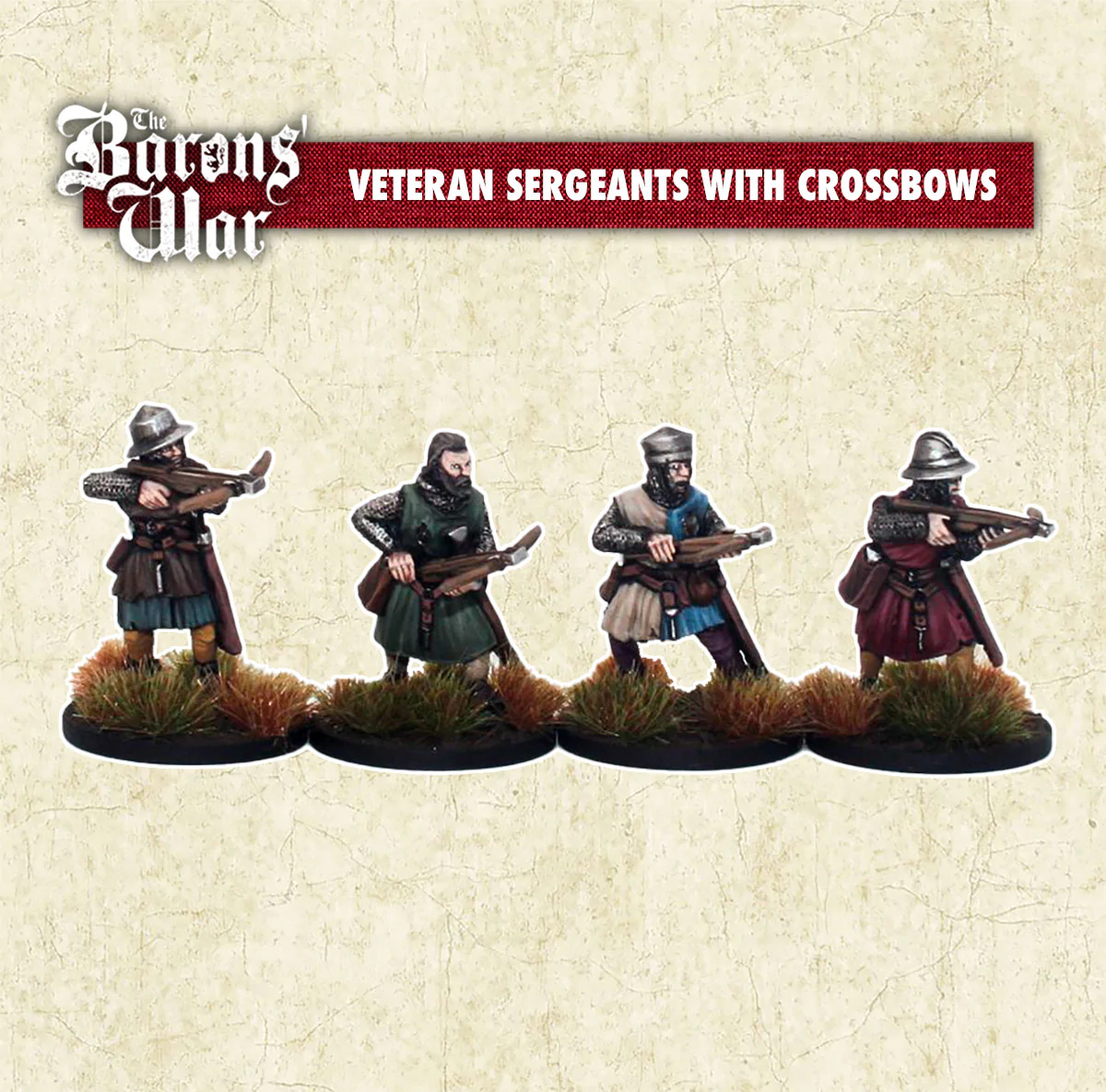 Footsore BW81 Veteran Sergeants with Crossbows 1