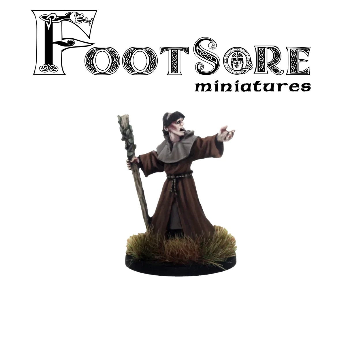 Footsore Miniatures 03WLS013 Welsh Christian Priest