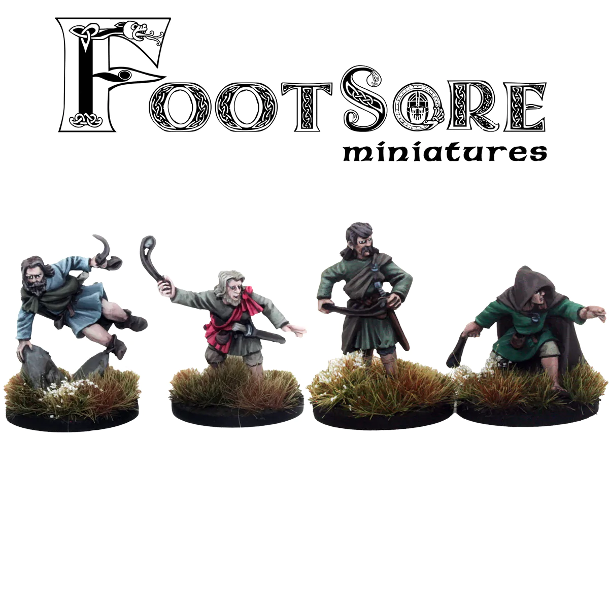 Footsore Miniatures 03WLS102 Welsh Slingers