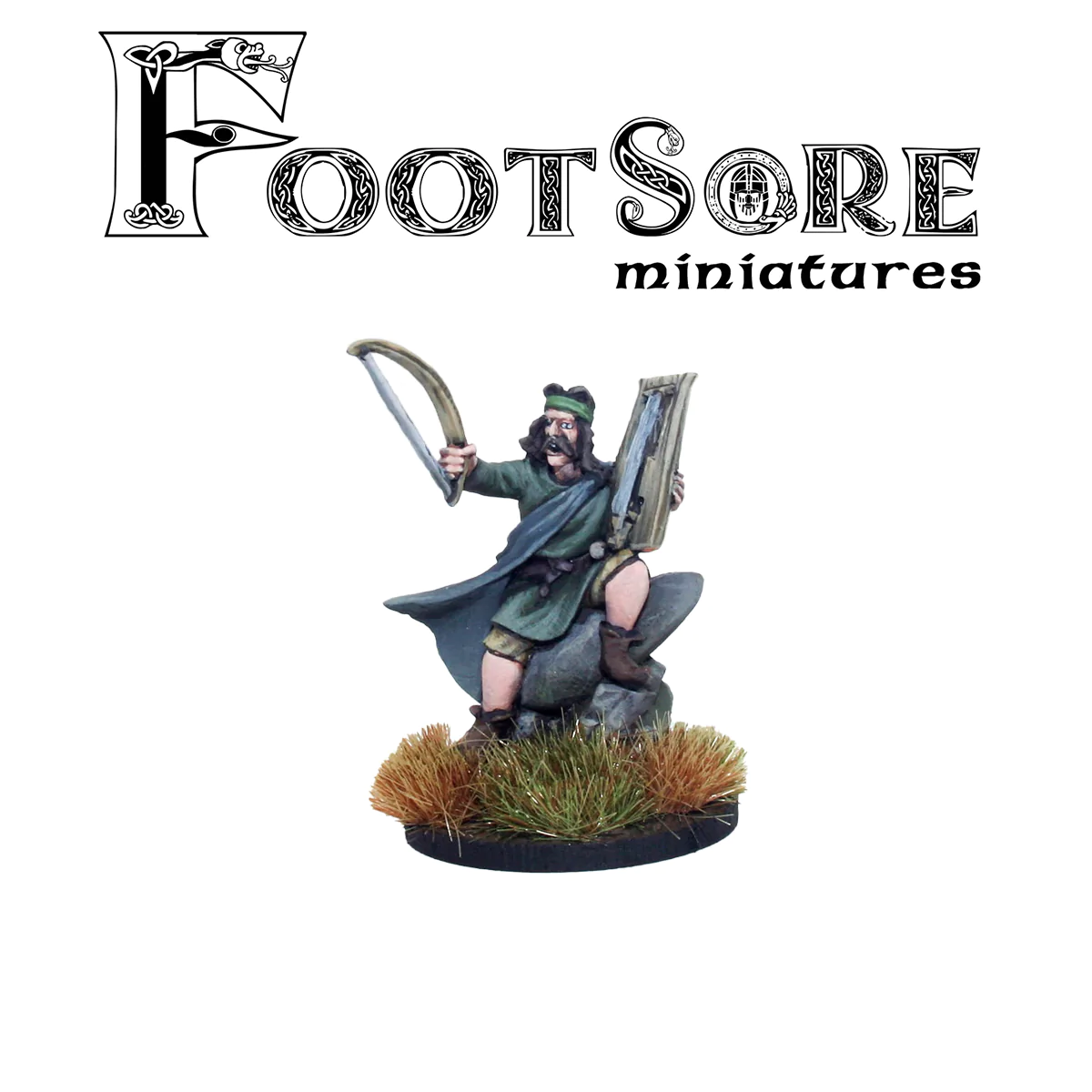 Footsore Miniatures WLS006 Welsh Bard