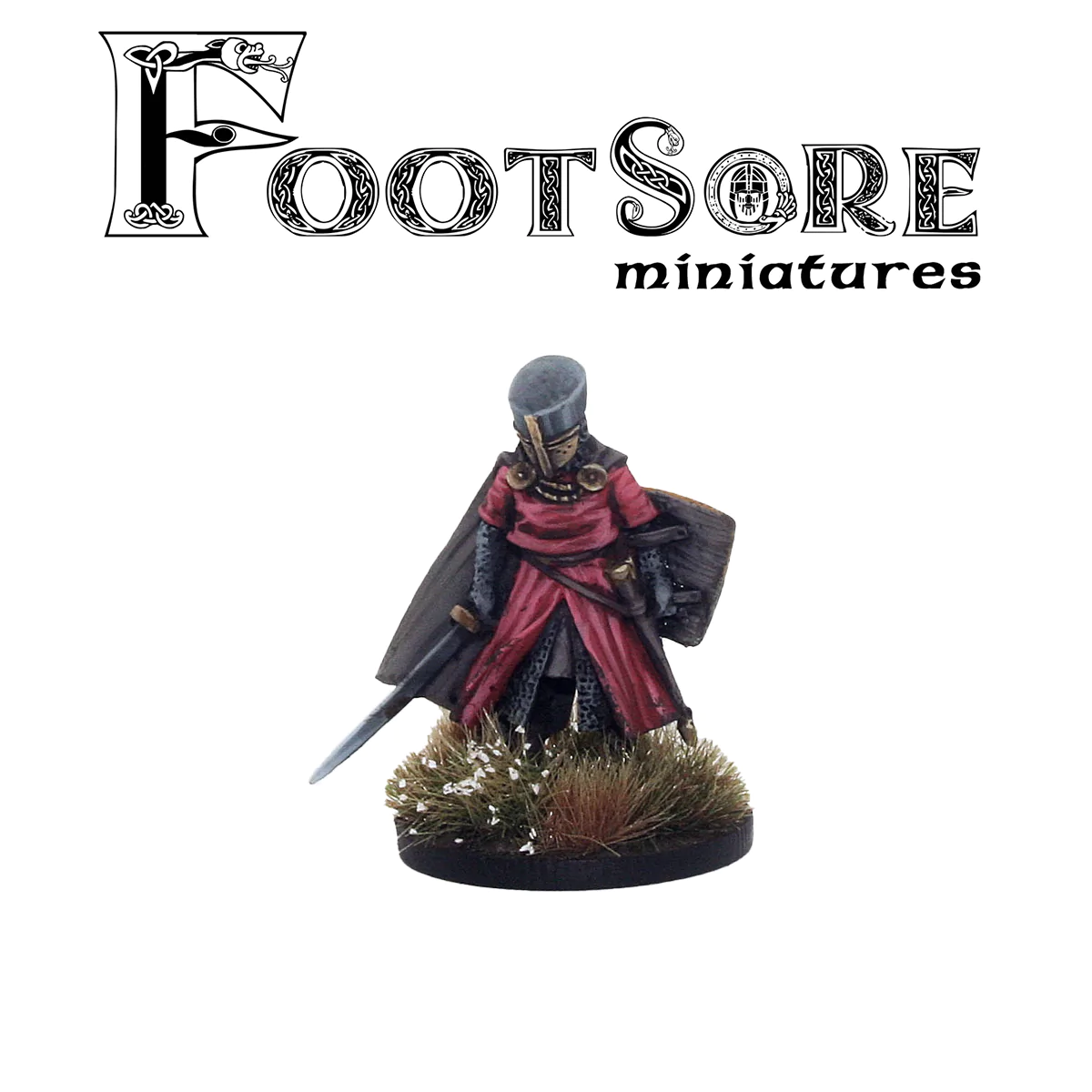 Footsore Miniatures WLS008 Welsh Medieval Champion