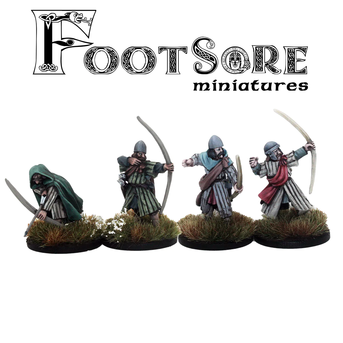 Footsore Miniatures WLS105 Welsh Medieval Archers