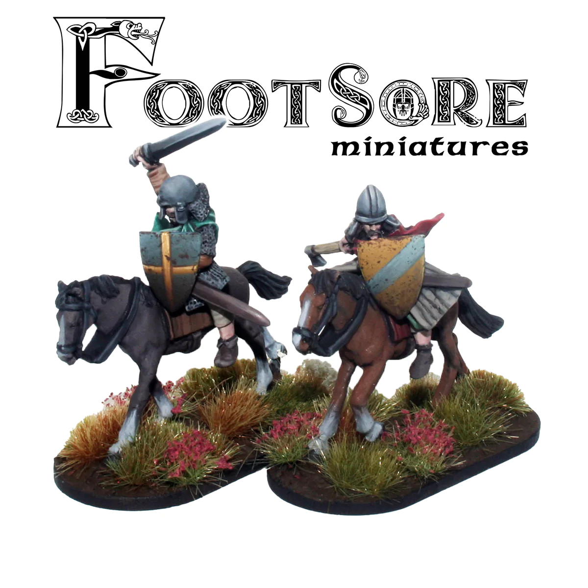 Footsore Miniatures WLS203PY Welsh Hearthguard Light Medieval Cavalry