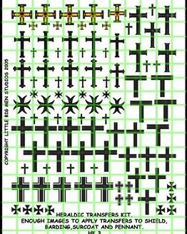 Knight Heraldic Transfers Kit HK3