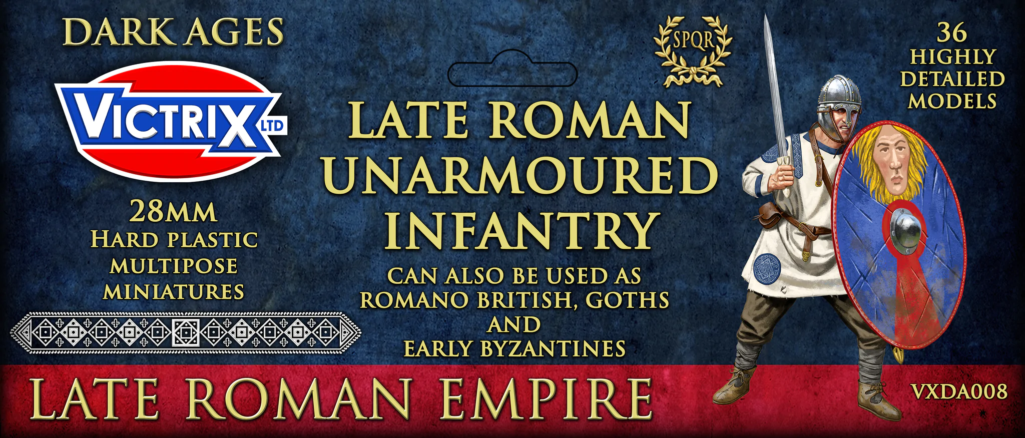 Victrix VXDA008 Late Roman Unarmoured Infantry 1
