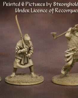 Kreuzfahrer Veteranen mit Dänenäxten/Gleven Set B (4)