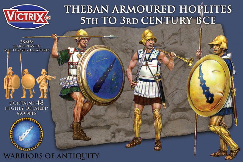Victrix VXA003 Theban Armoured Hoplites 5th to 3rd Century BCE 1