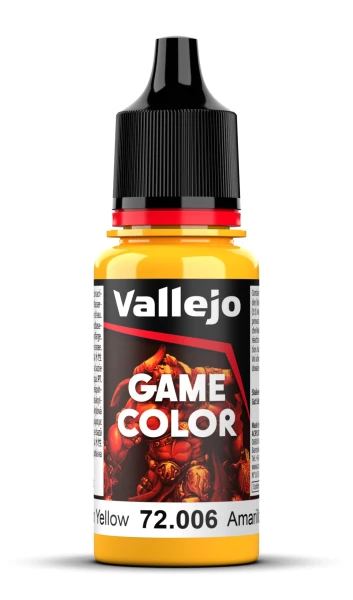 Vallejo Game Color VA72006 Sun Yellow 18 ml - Game Color