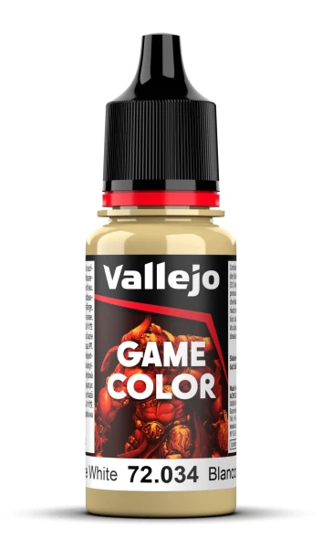 Vallejo Game Color VA72034 Bone White 18 ml - Game Color