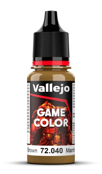 Vallejo Game Color VA72040 Leather Brown 18 ml - Game Color