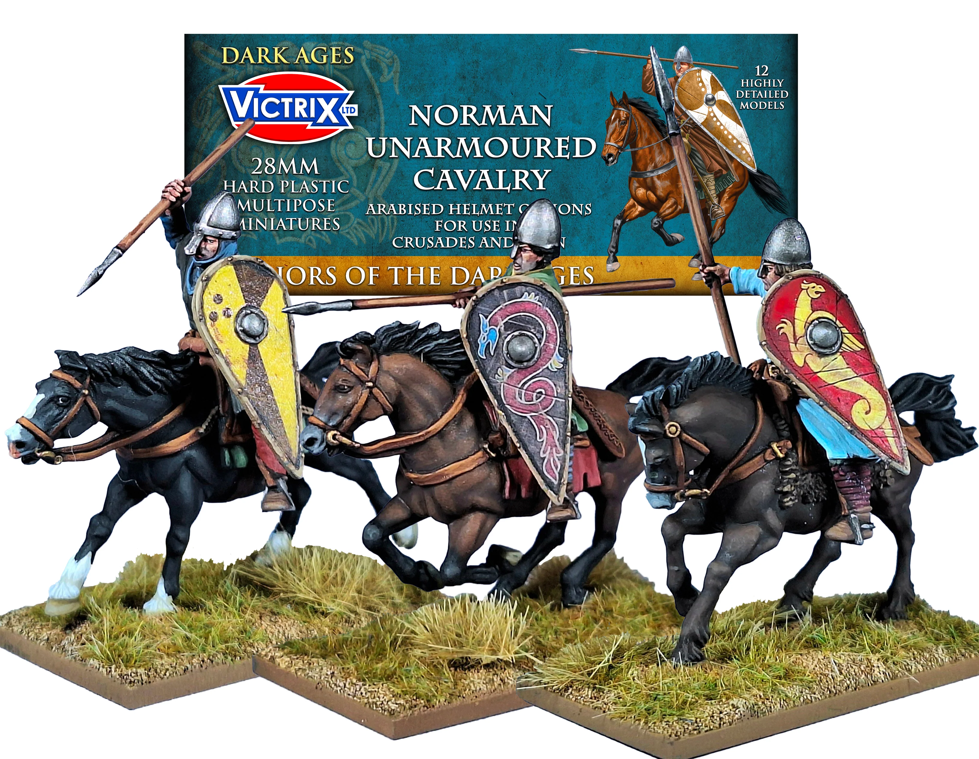 Victrix VXDA012 Norman Unarmoured Cavalry 1