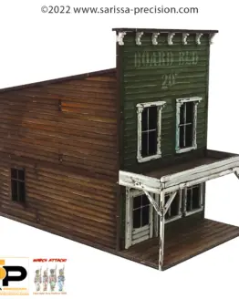 Old West 2 Storey Shop 1