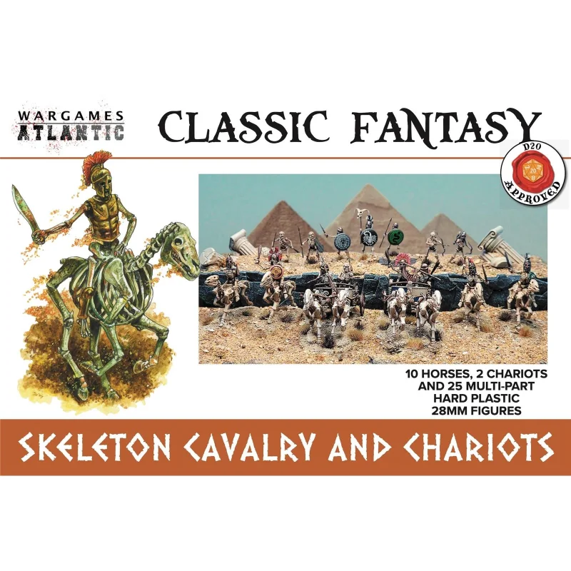 Wargames Atlantic WAACF007 Skeleton Cavalry and Chariots 1