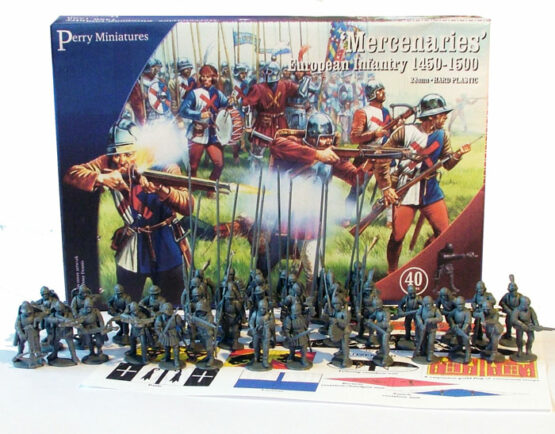 Perry Miniatures - Plastic ‘Mercenaries’, European Infantry 1450-1500 (40) - Image 2