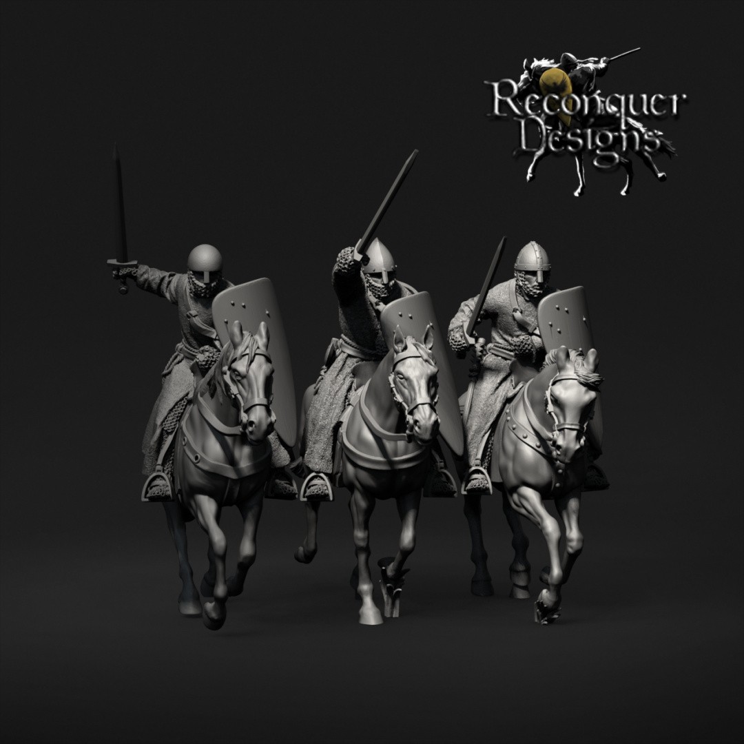 Reconquer Designs RD-034 12th century Military Order Knights Set C 1