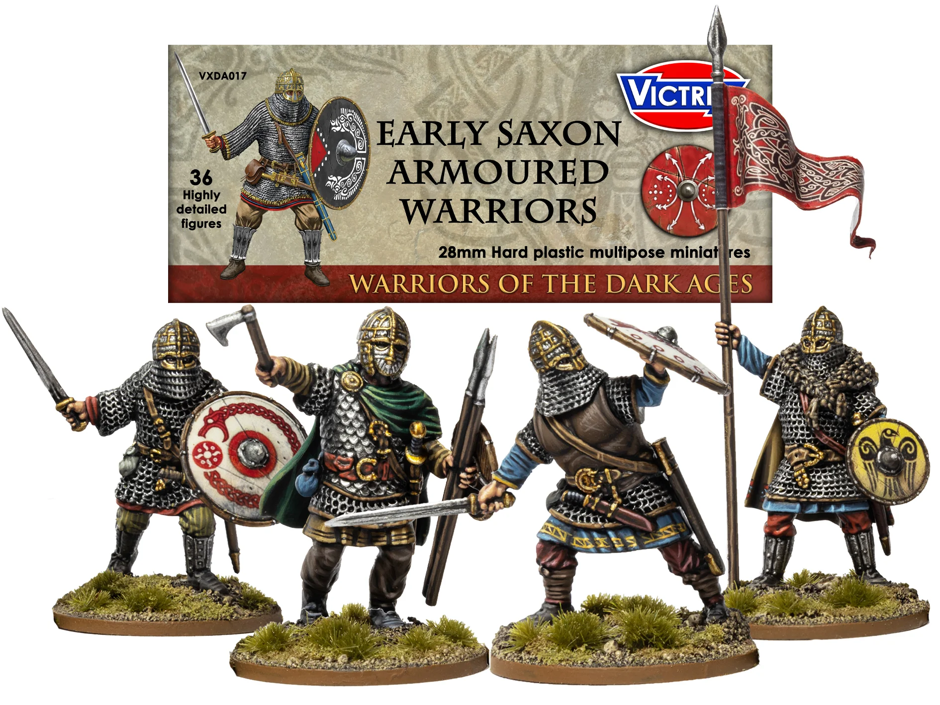 Victrix VXDA017 Early Saxon Armoured Warriors 1