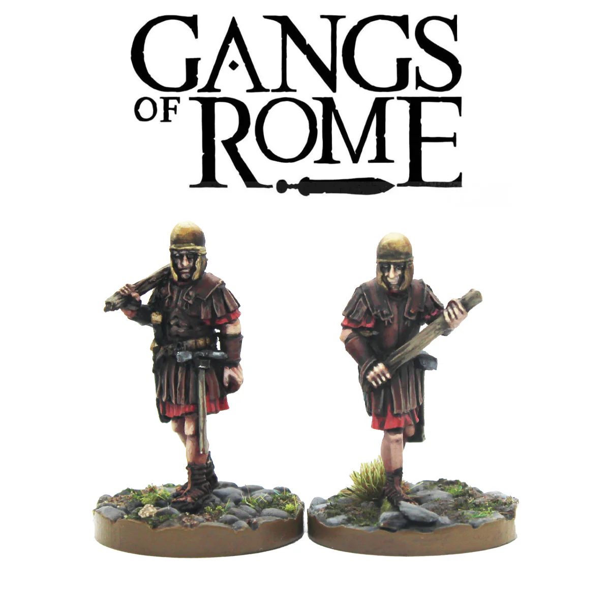 Footsore Miniatures Gangs of Rome GOR26 Vigiles Urbani with big sticks!