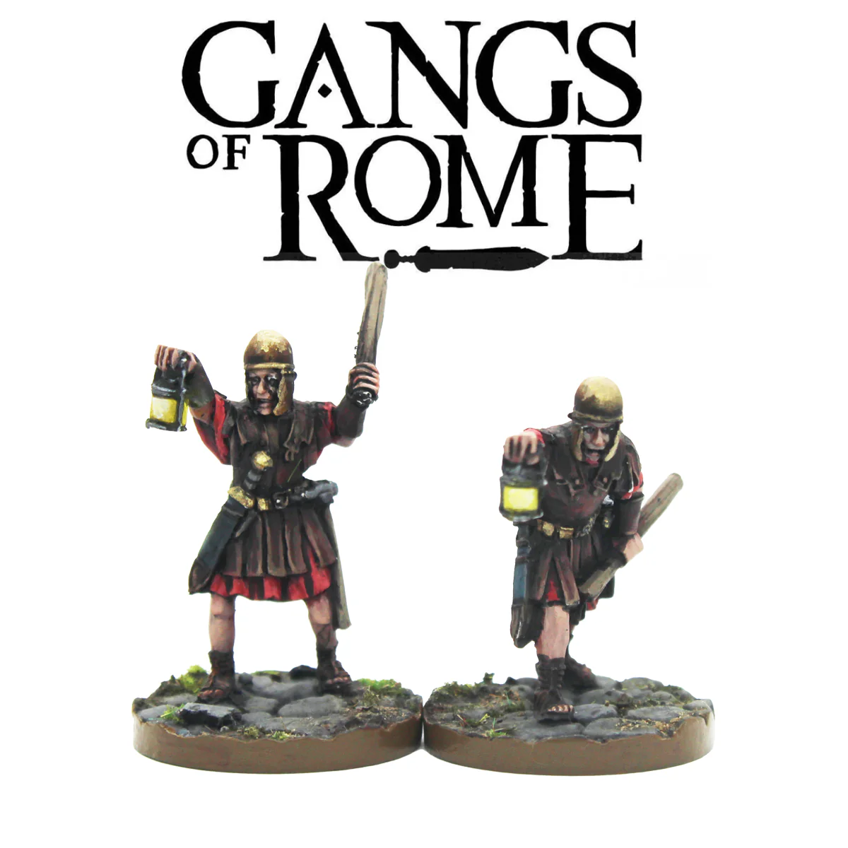 Footsore Miniatures Gangs of Rome GOR27 Vigiles Urbani with lanterns