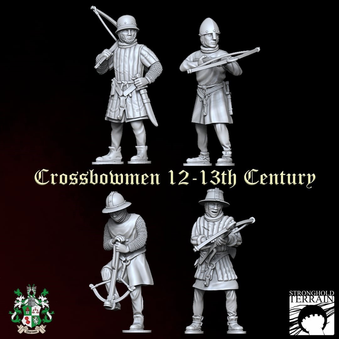 SW-010 Crossbowmen 12-13th Century Set 1 1