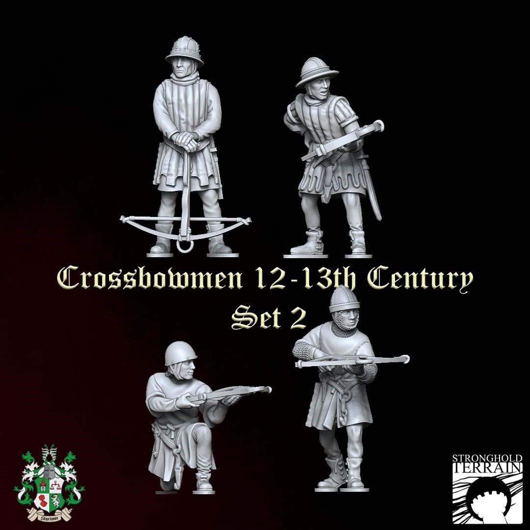 SW-011 Crossbowmen 12-13th Century Set 2 1