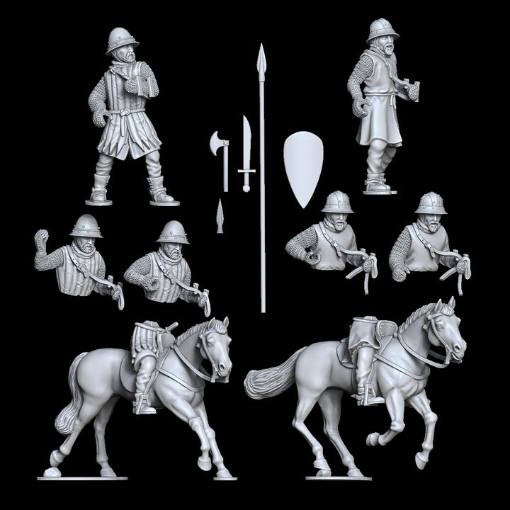 SW-018 Mounted Sergeants Set 2 1