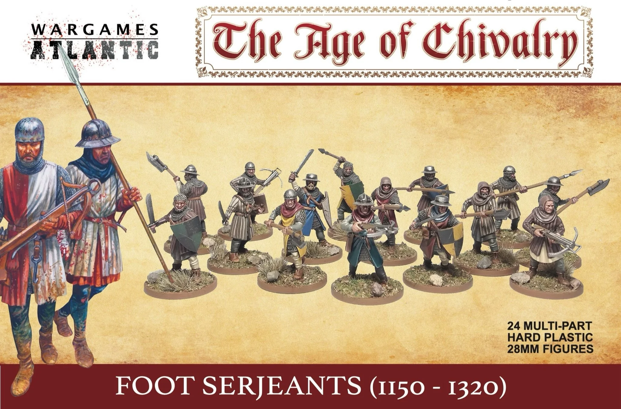 Wargames Atlantic Foot Serjeants WAAAC002 1