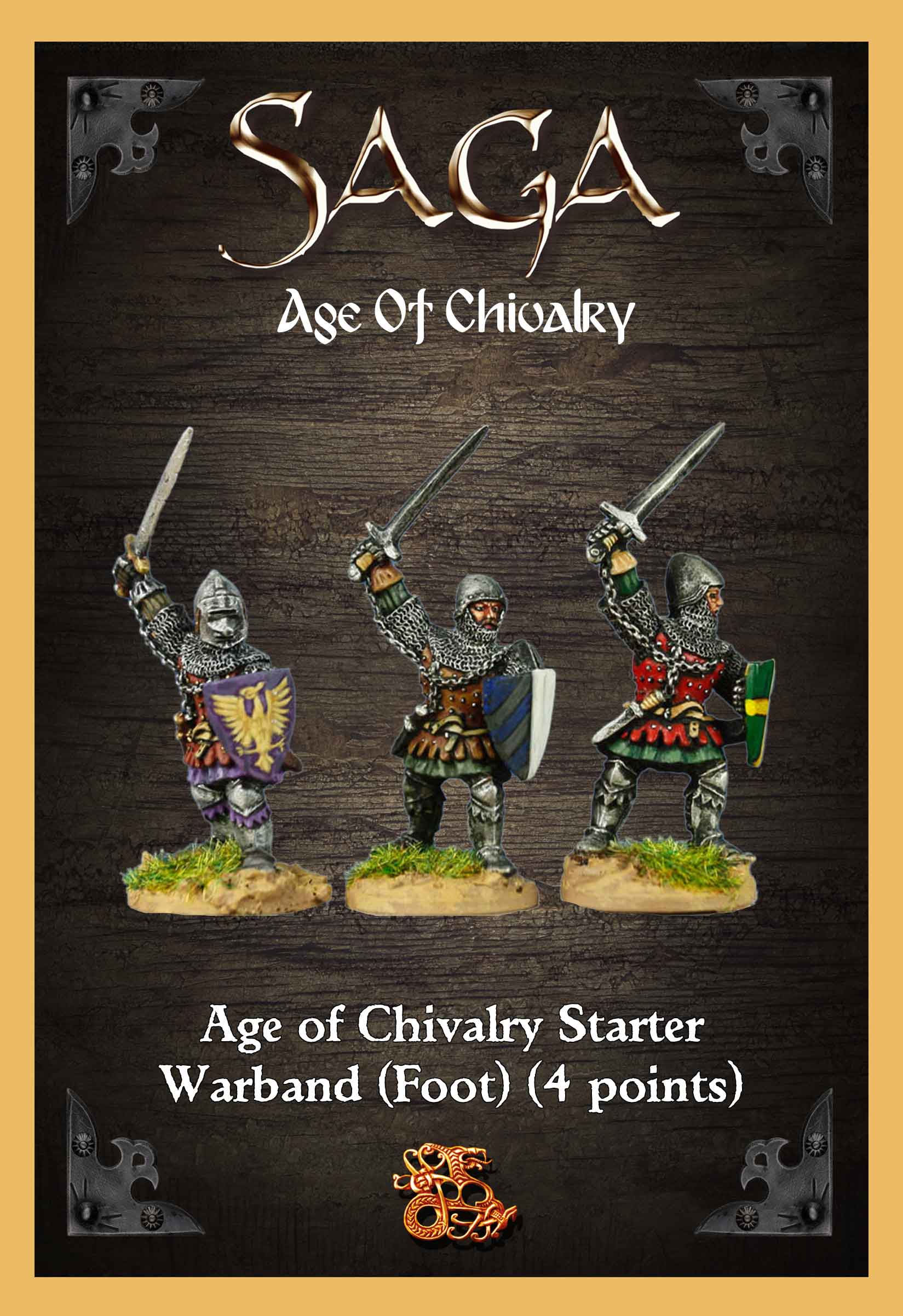 Gripping Beast CHVSB01_SAGA_Age_of_Chivalry_Starter_Warband_Foot_25_Figures_1