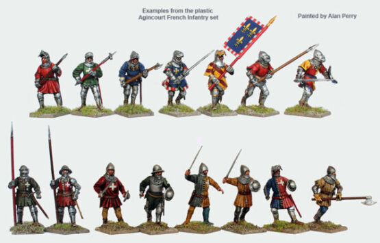 Perry Miniatures - Agincourt French Infantry 1415-29 (42) – Bild 4