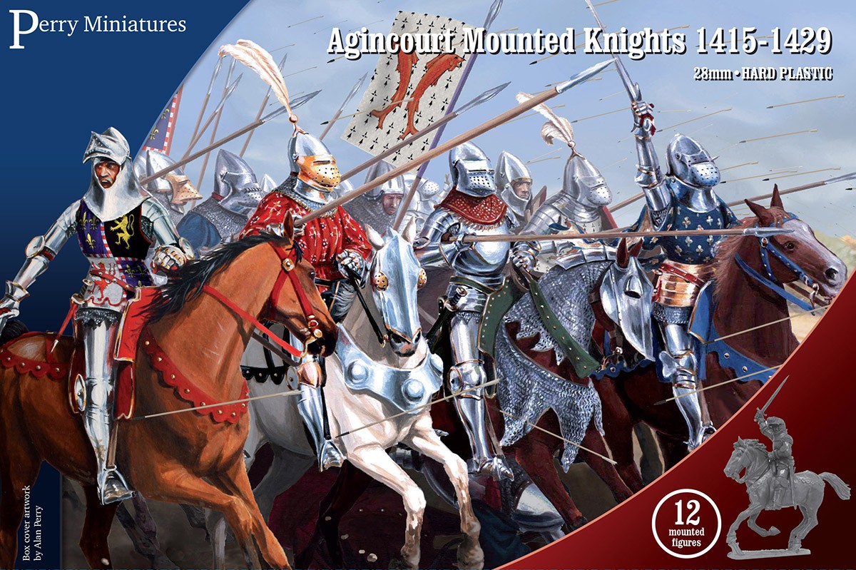 Perry Miniatures - Agincourt Mounted Knights 1415-29 PM-AO70 1