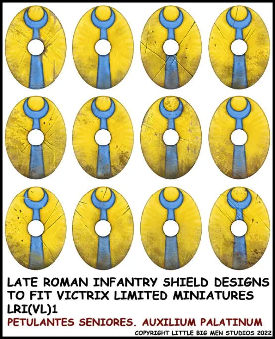 Late Roman Infantry Shield Designs 1 (Victrix)