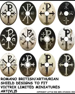 Romano British / Arthurian Shield Design 5 (Victrix)
