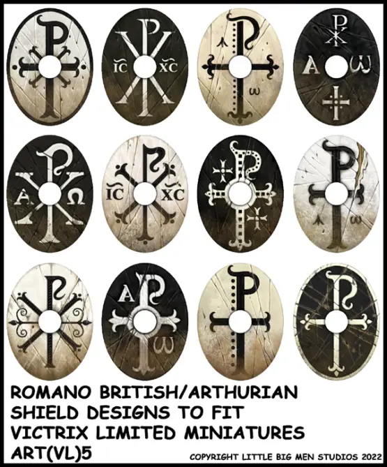 Romano British / Arthurian Shield Design 5 (Victrix)